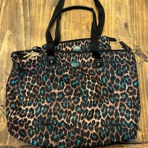 Leopard print Coach purse